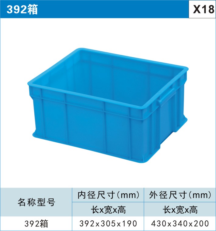 工業(yè)塑料周轉箱-周轉箱標準尺寸是多少？